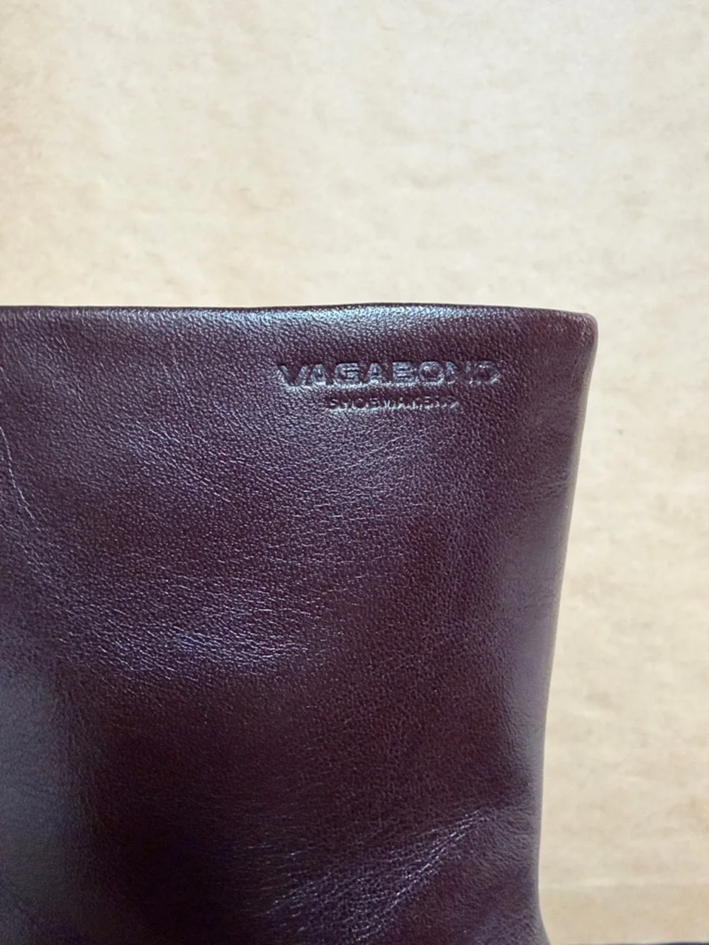 Vagabond Dark Brown Leather Square-Toe Ankle Boots - Picture 3 of 5